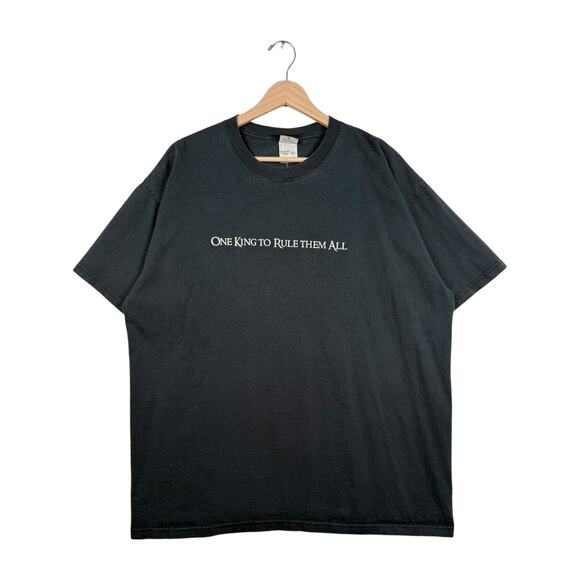 Vintage One King To Rule Them All Quote Short Sleeve T-Shirt XL - Picture 1 of 7